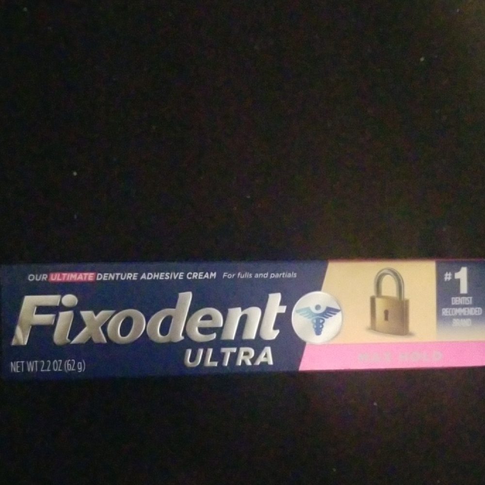 Ultra Denture Adhesive Cream - Blue